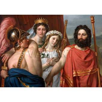 РЕПРОДУКЦИИ НА КАРТИНИ Гневът на Ахил (1819)